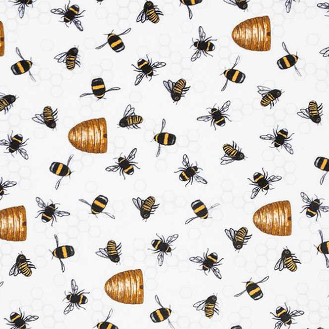 Digital Cuddle Golden Bee'S Knees 58"/60" Fabric per yard