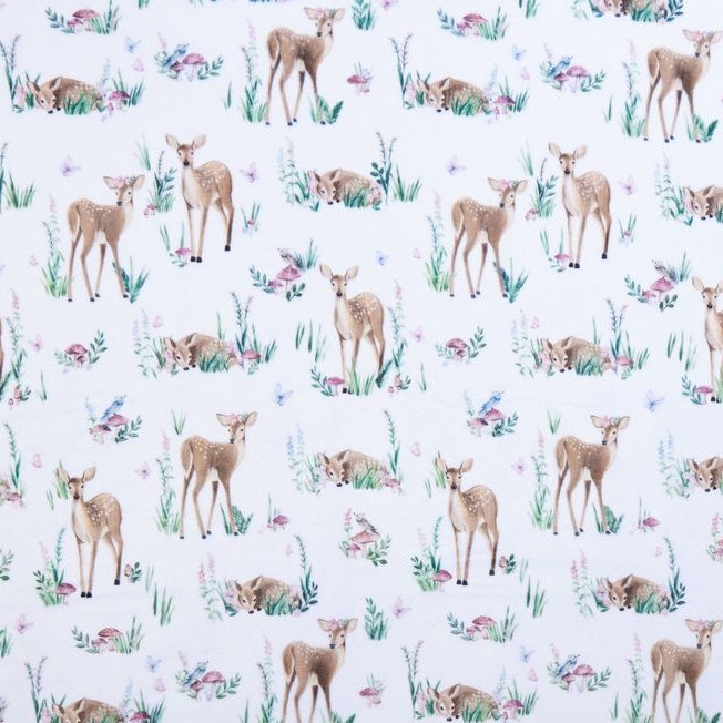 Digital Cuddle Multi Fawn Of You 58"/60" Fabric per yard