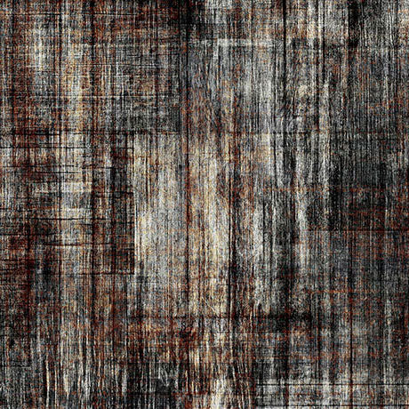 Grey Into the Woods Texture Blender Charcoal Wideback Cotton Fabric Per Yard - Prismatic Fiber Arts