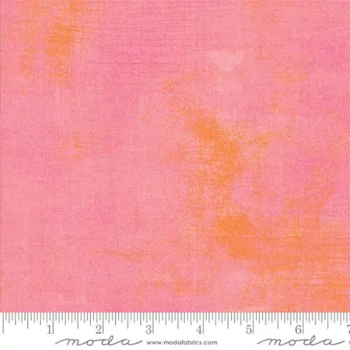 326 Pink Salmon Rose Moda Grunge - Fat Quarter - Prismatic Fiber Arts
