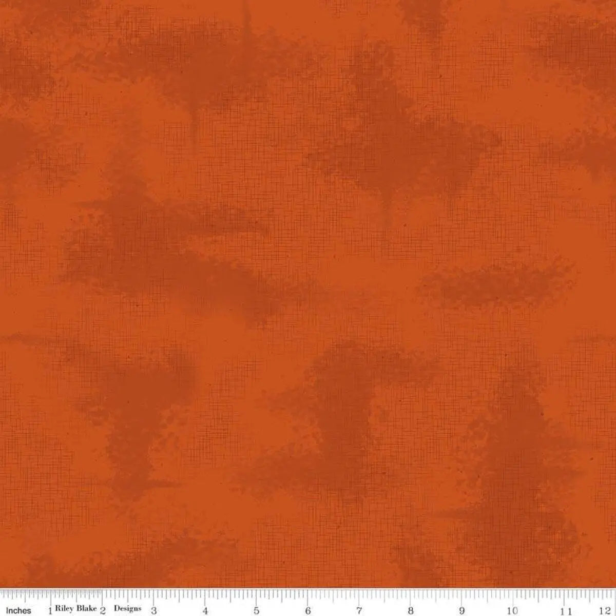 Orange Shabby Autumn Cotton 43"/44" Fabric Per Yard - Prismatic Fiber Arts