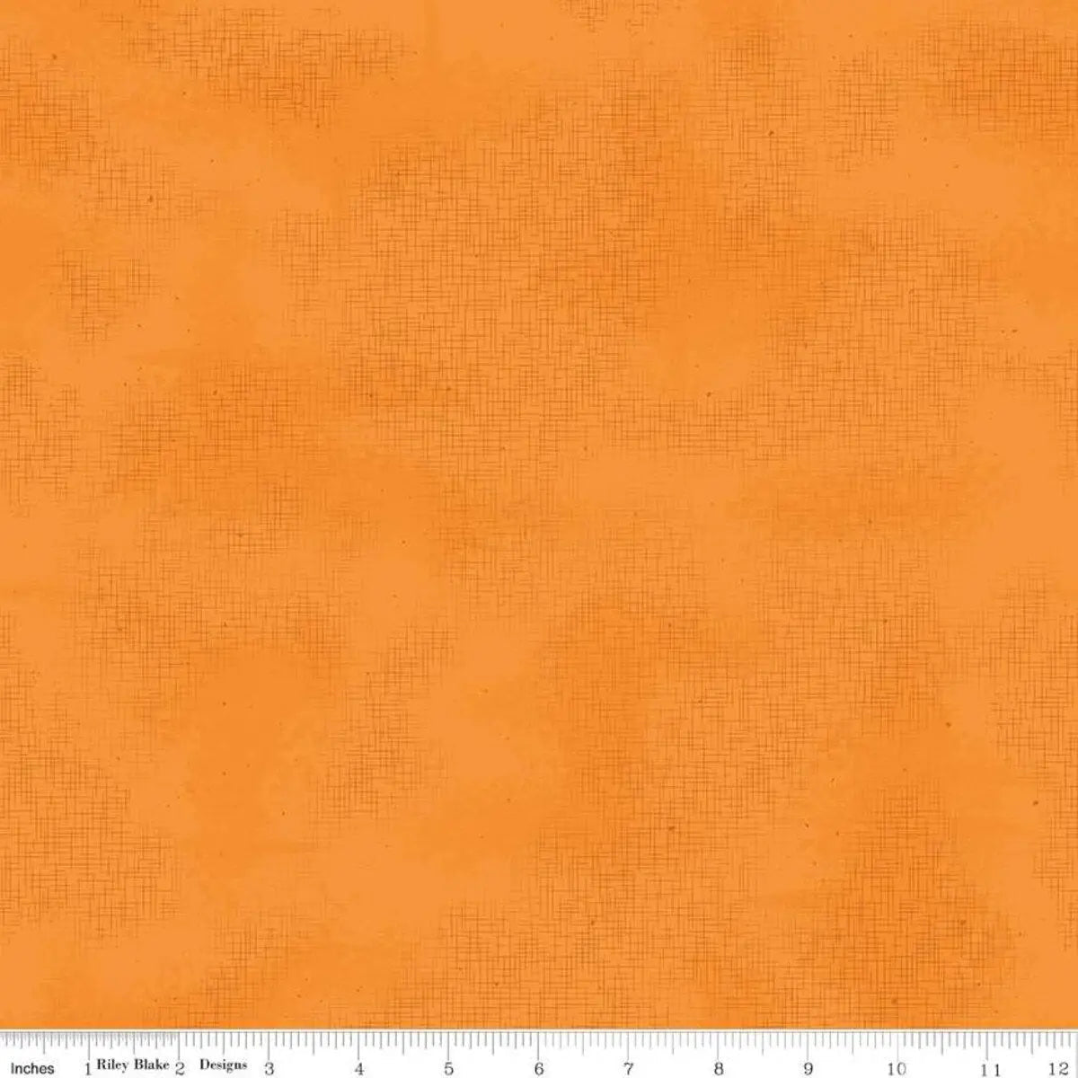 Orange Shabby Pumpkin Cotton 43"/44" Fabric Per Yard - Prismatic Fiber Arts