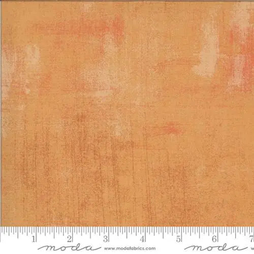 Orange Grunge Basics Cobbler 44"/45" Fabric Per Yard - Prismatic Fiber Arts