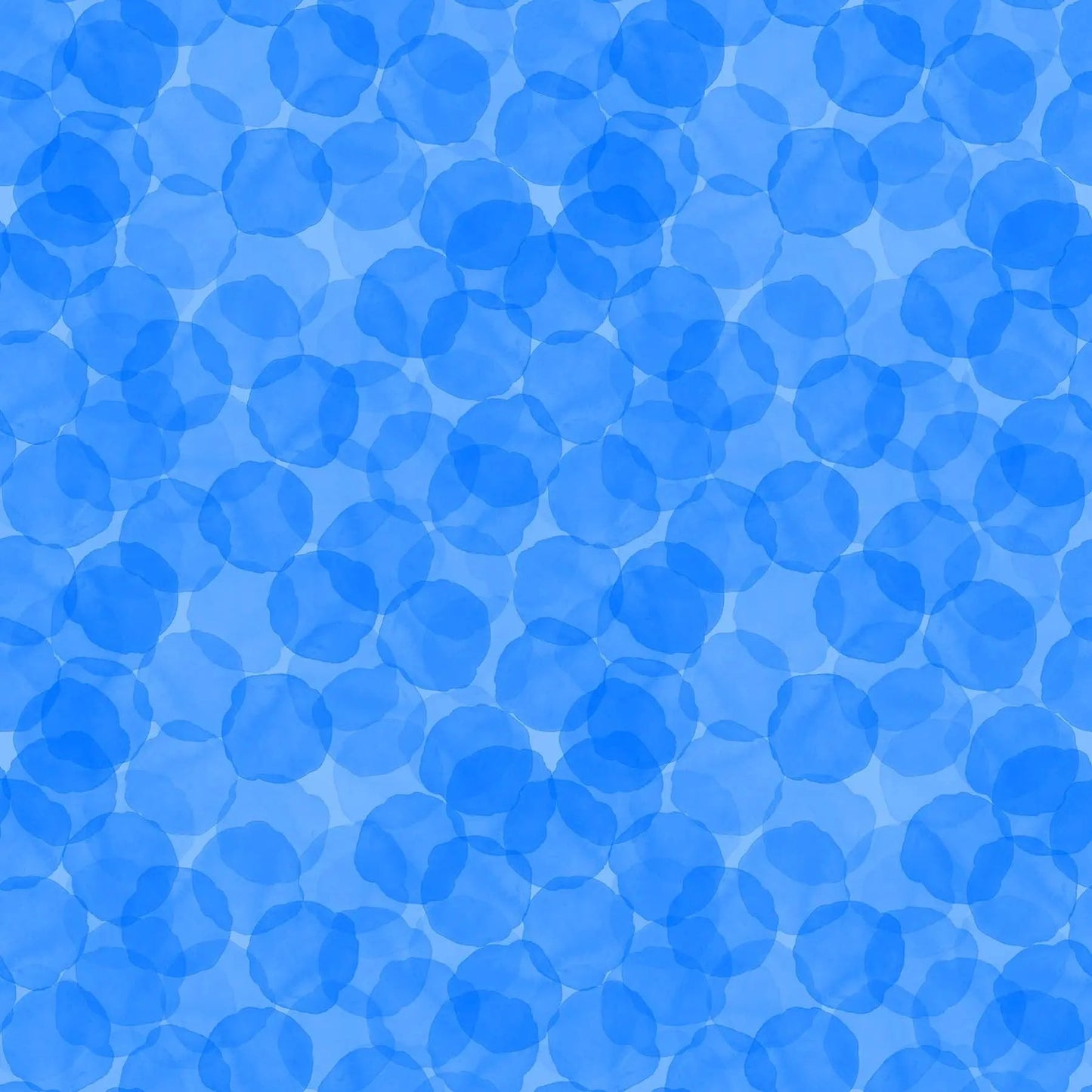 Blue Curacao Juicy Tonal Trio Cotton 44"/45" Fabric Per Yard - Prismatic Fiber Arts
