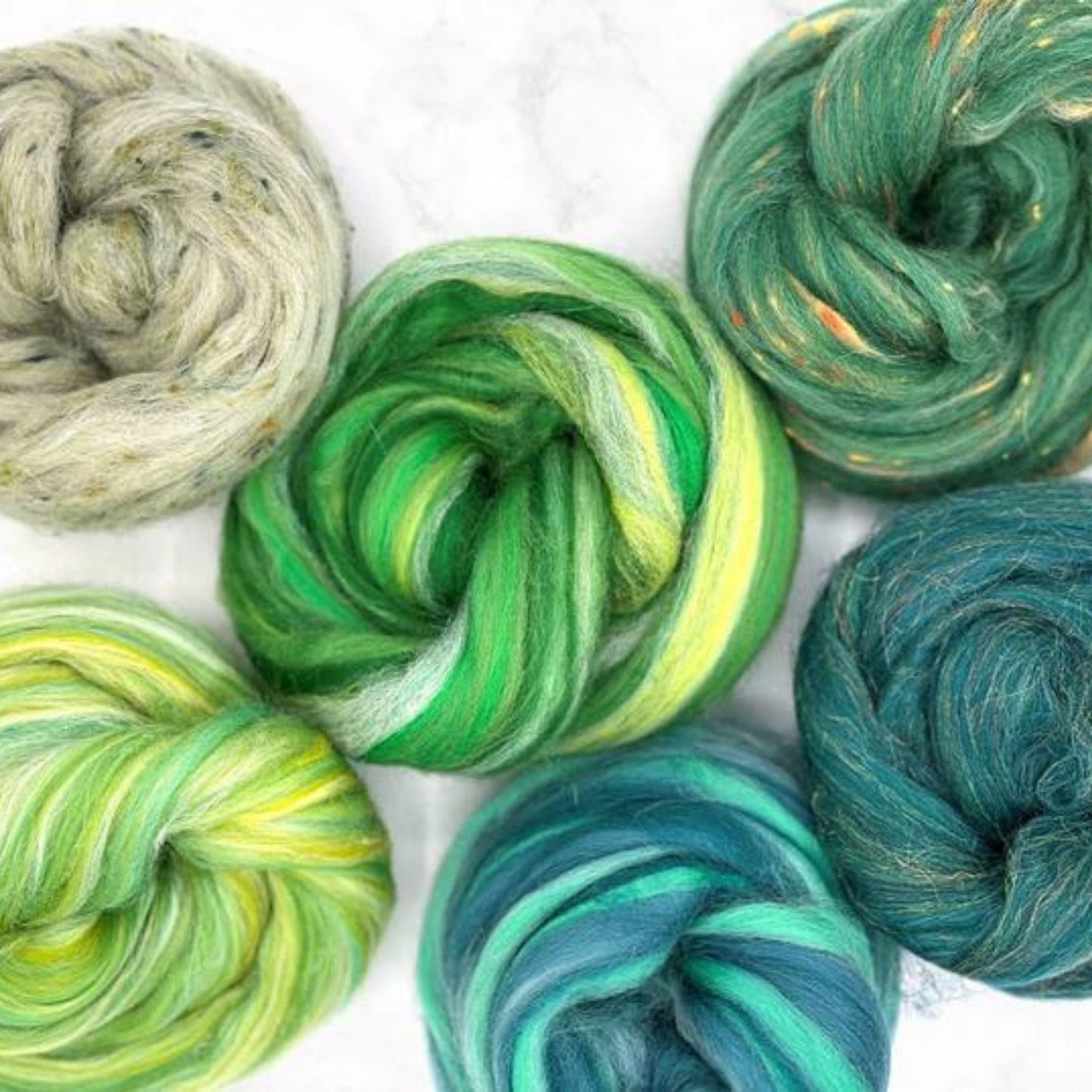 Green Machine Variety Pack | Zen Blend Collection - Prismatic Fiber Arts