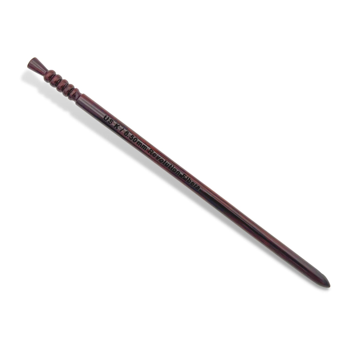 Premium Rosewood Crochet Hook - 7 Inch - Prismatic Fiber Arts