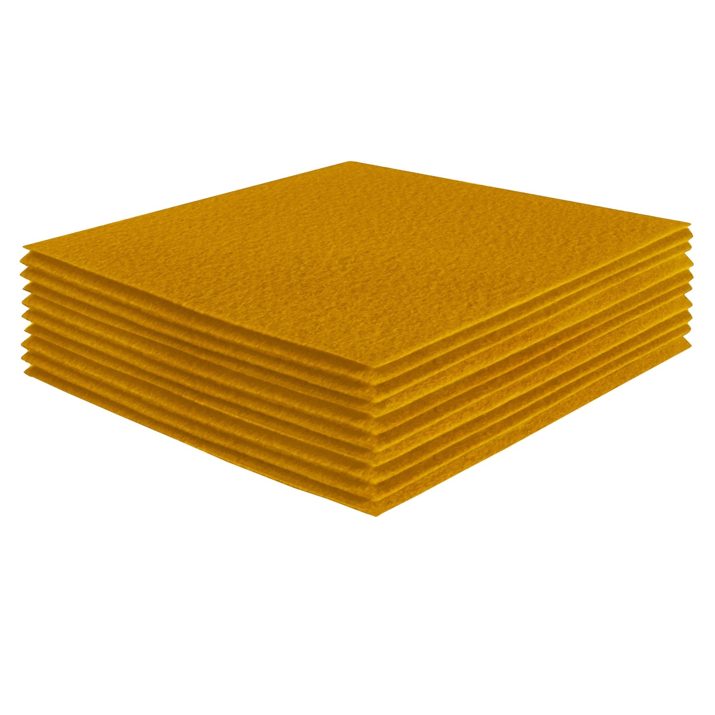 FabricLA Acrylic Felt Craft Sheet Packs – Antique Gold | Soft 100% Acrylic Felt Sheets for DIY & Crafts - Prismatic Fiber Arts
