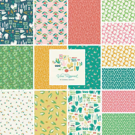 Vine Ripened Fat Quarter Bundle,15pcs/ Bundle Organic