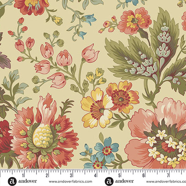 Milk and Honey Biscotti Farmer's Daughter 44"/45" Fabric Per Yard - Prismatic Fiber Arts