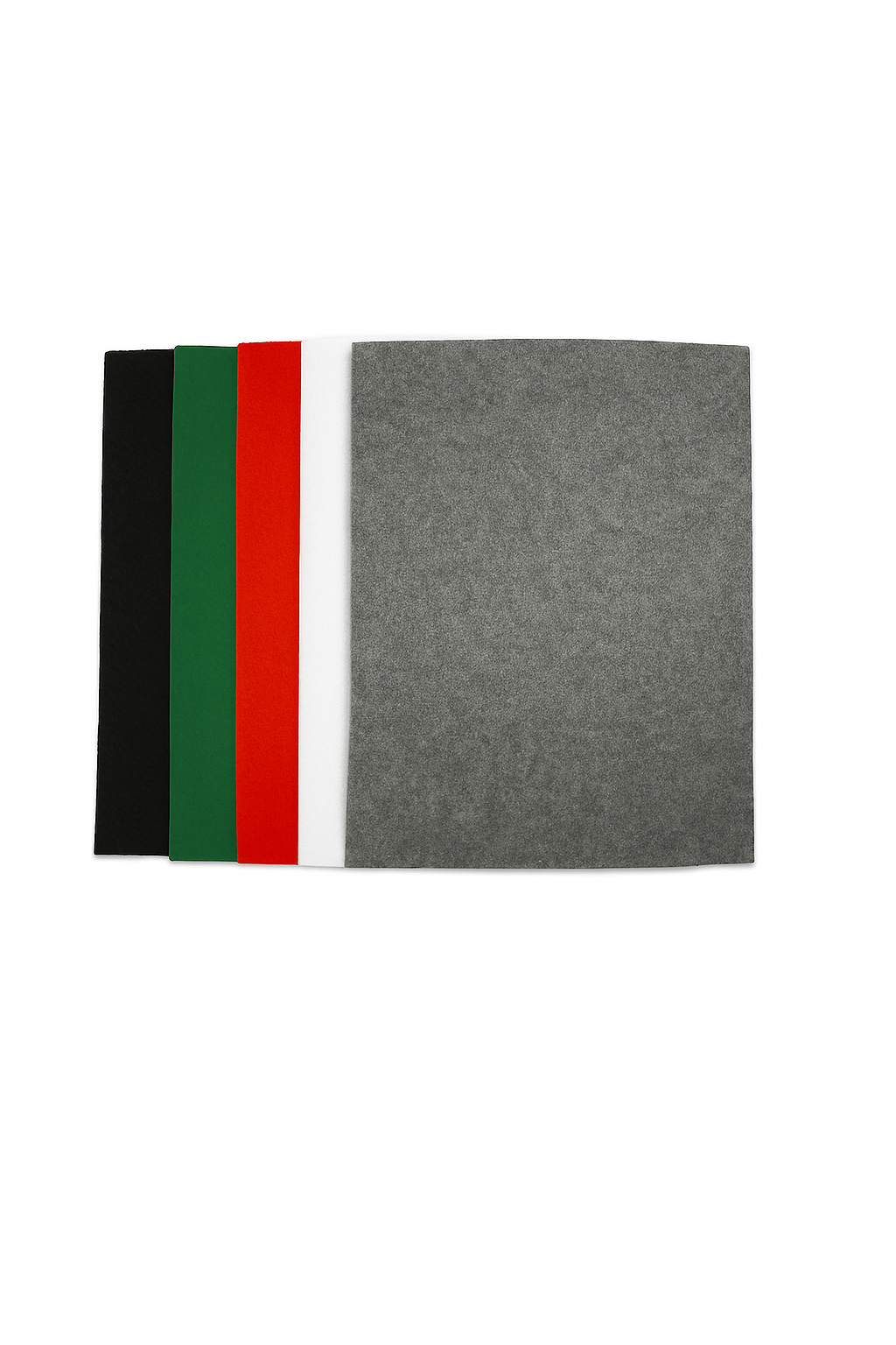 3.2mm Thick Acrylic Felt Sheets – 9x12" – Single Colors or Multi-Color Packs - Prismatic Fiber Arts