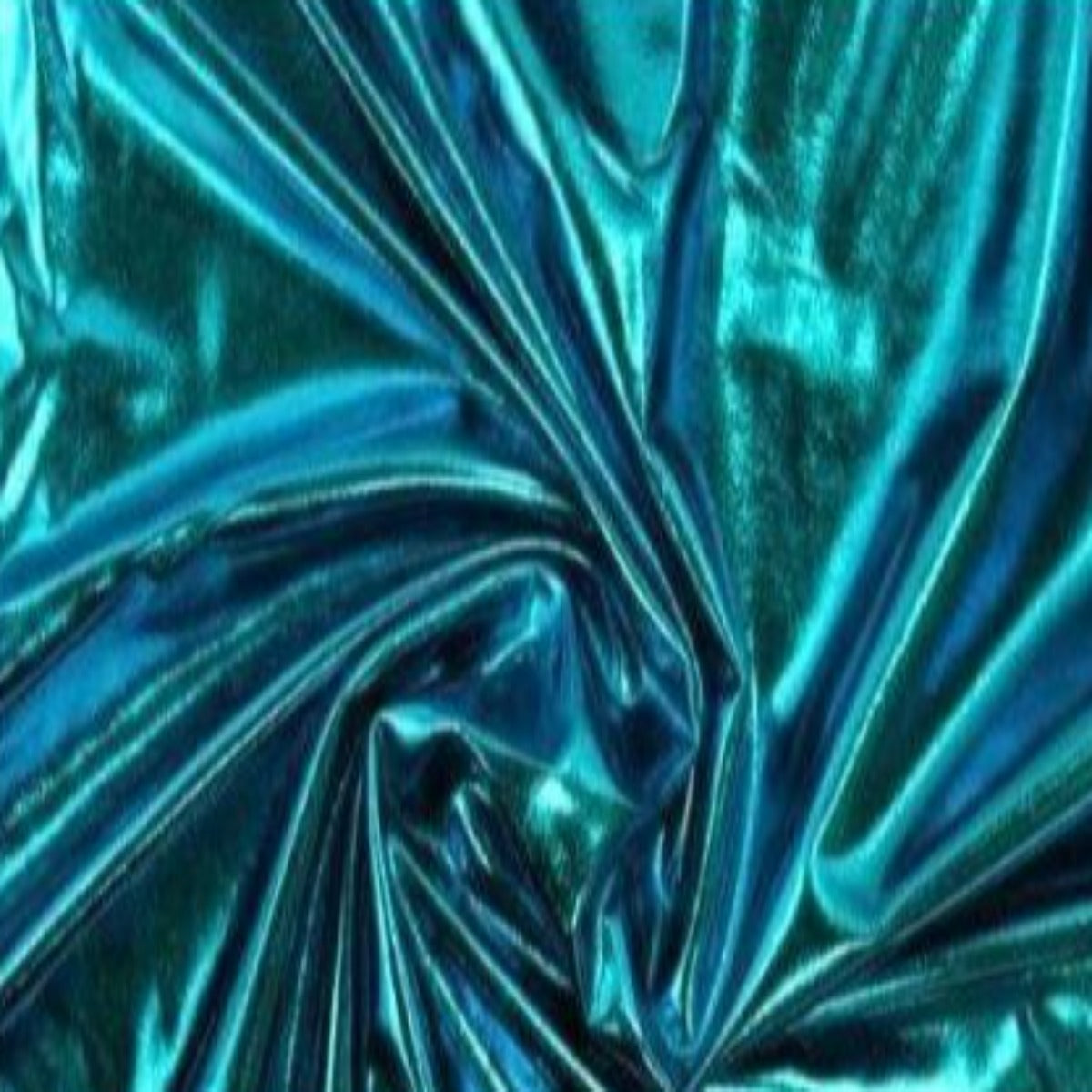 Metallic Foil Spandex Apparel Fabric
