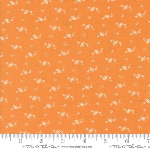 Agatha Road Pumpkin Pumpkin Dot 44"/45" Fabric Per Yard - Prismatic Fiber Arts