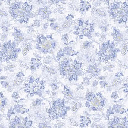 Blue Sky Footstool Cotton Wideback Fabric Per Yard - Prismatic Fiber Arts