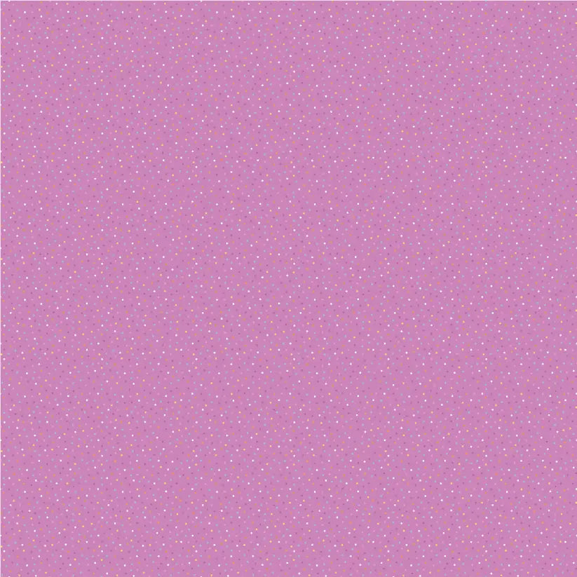 Bright Purple Pansy Cotton 44"/45" Fabric Per Yard - Prismatic Fiber Arts
