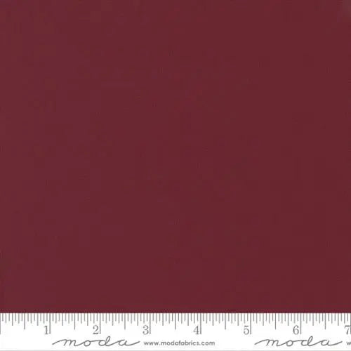 Burgundy Bella Solids 44"/45" Fabric Per Yard - Prismatic Fiber Arts