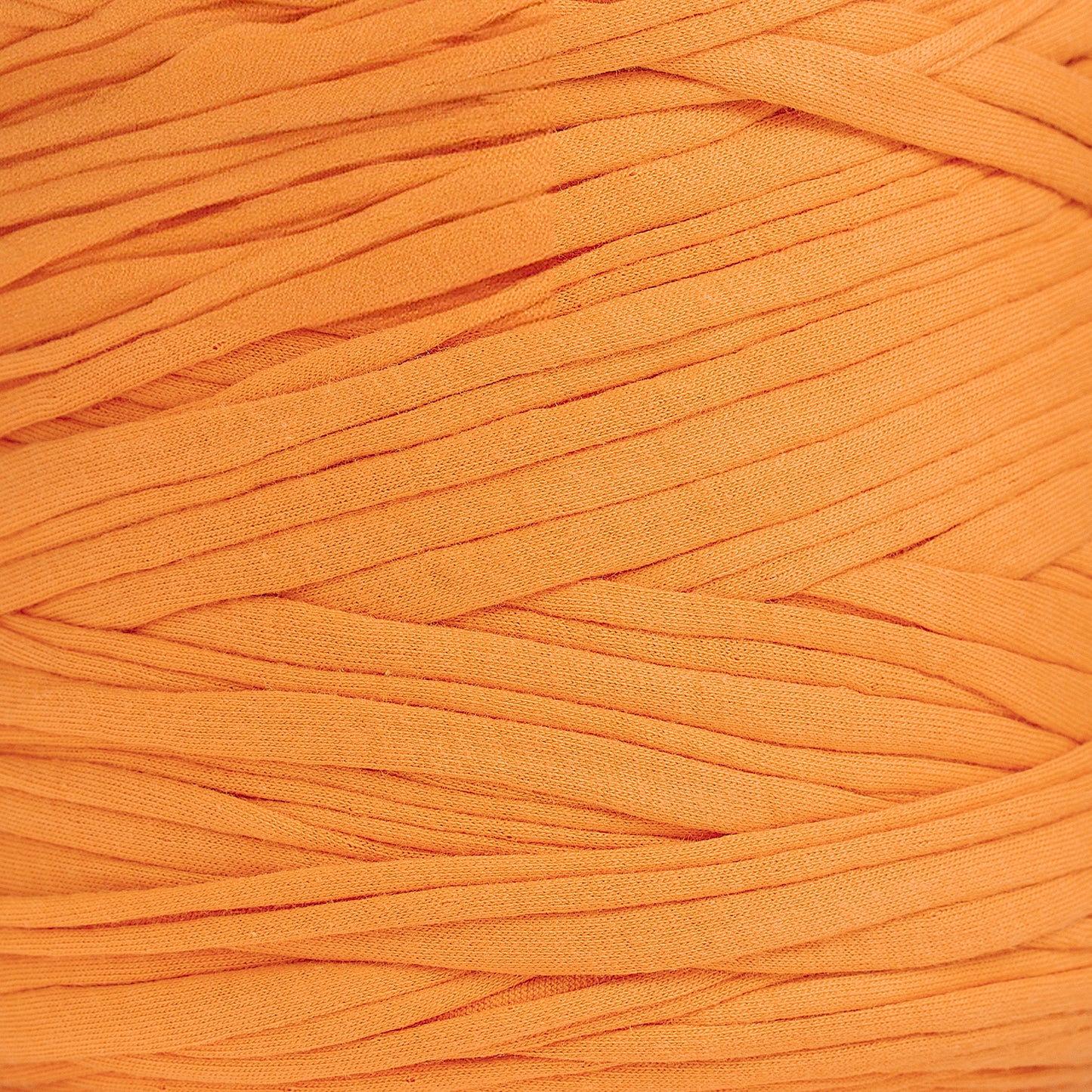 Recycled T-Shirt Fabric Yarn - Citrus Color - Prismatic Fiber Arts