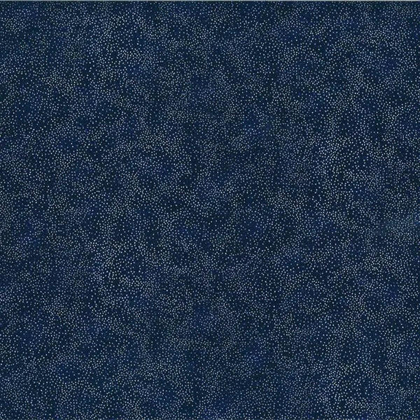 Classic Holiday Metallic Speckle Navy Blue 43"/44" Fabric Per Yard - Prismatic Fiber Arts