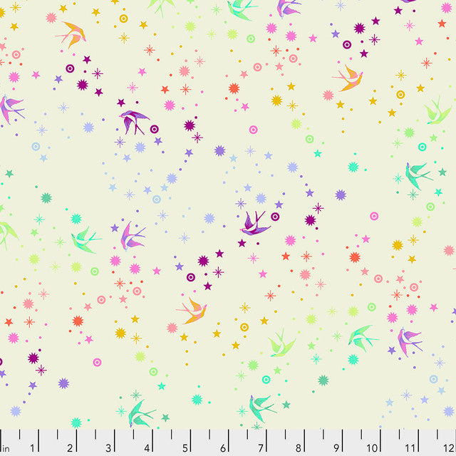 Cotton Candy Fairy Dust Tula's True Colors 44"/45" Cotton Fabric Per Yard