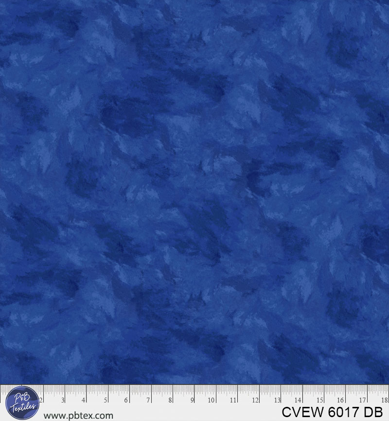 Crushed Velvet Dark Blue Cotton Wideback Fabric per yard - Prismatic Fiber Arts