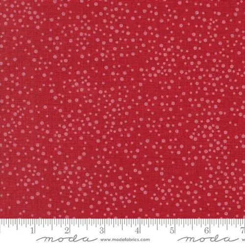 Dotty Thatched Scarlet 44"/45" Fabric Per Yard - Prismatic Fiber Arts