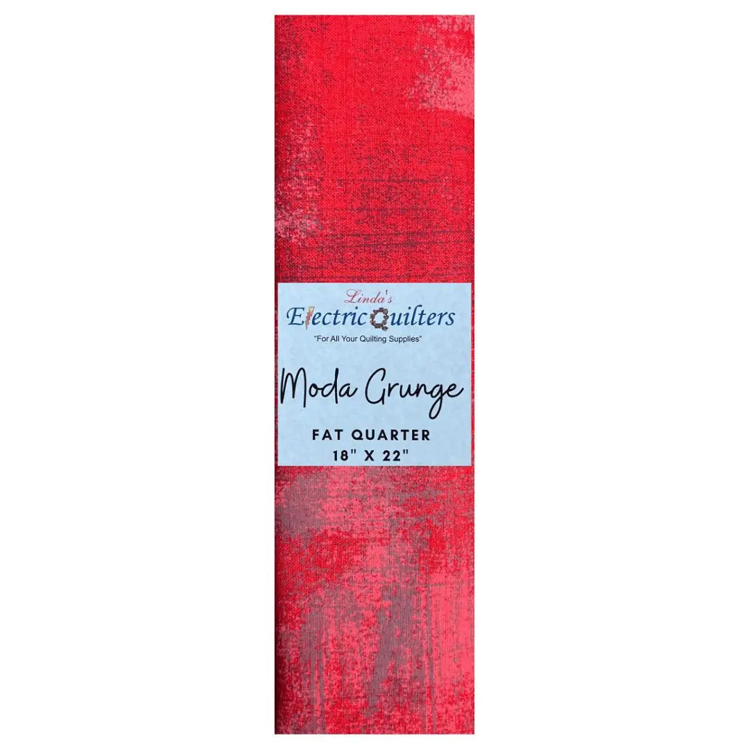 290 Geranium Moda Grunge - Fat Quarter - Prismatic Fiber Arts