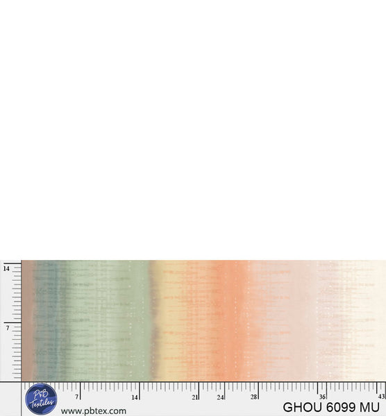 Golden Hour Multi Ombre Cotton 44”/45" Fabric Per Yard - Prismatic Fiber Arts