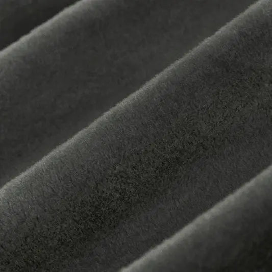 Grey Gunmetal Cuddle 3 Extra Wide Solid Fabric per yard - Prismatic Fiber Arts