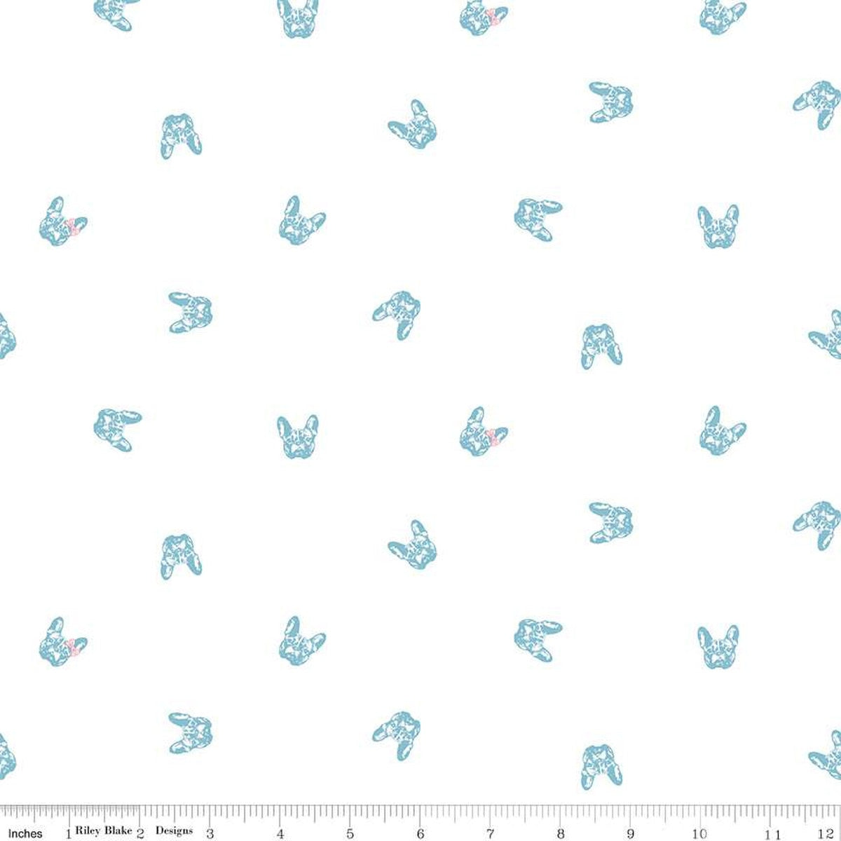 Hush Hush 5 Frenchie Friends Cotton 43"/44" Fabric Per Yard - Prismatic Fiber Arts