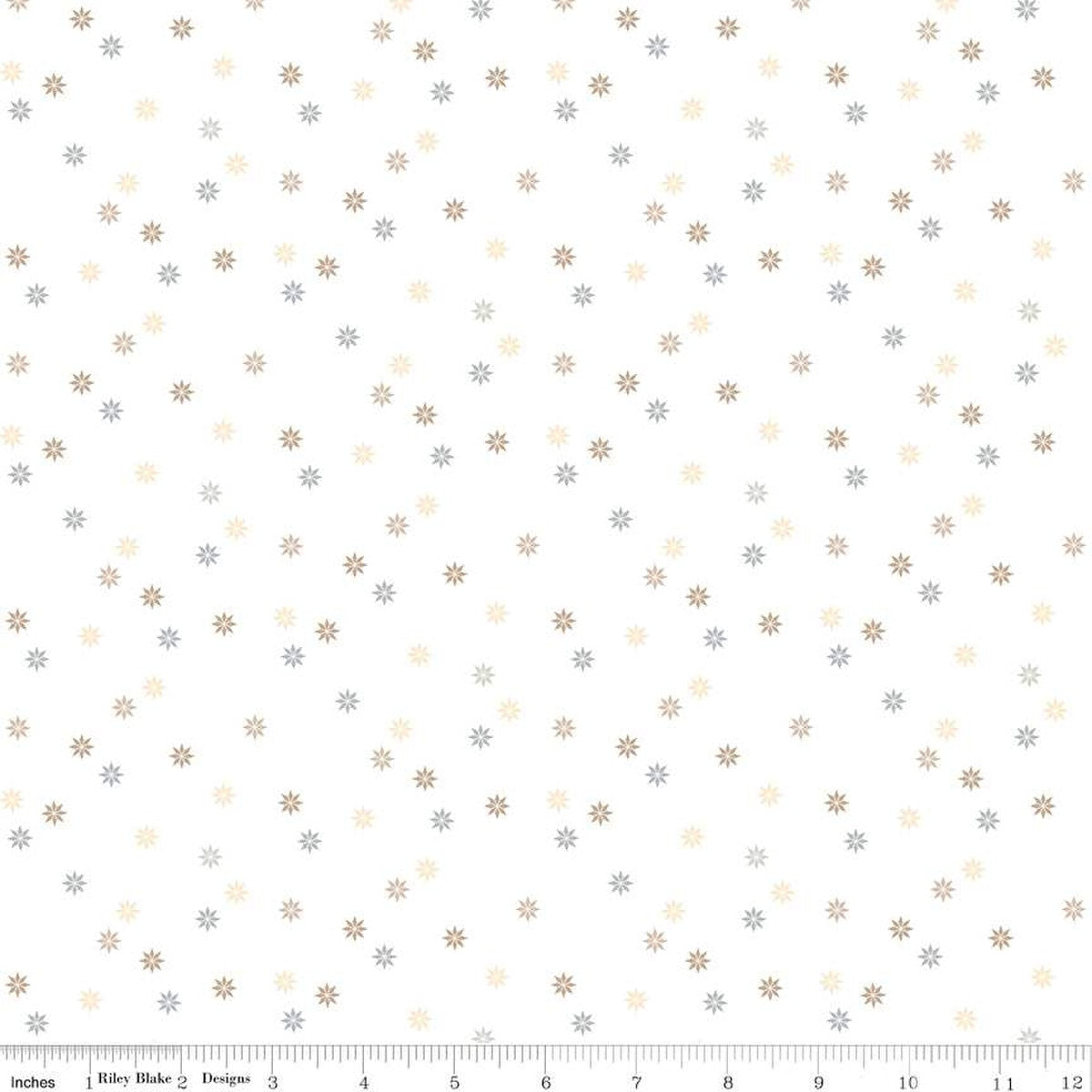 Hush Hush 5 Quilty Stars Cotton 43"/44" Fabric Per Yard - Prismatic Fiber Arts