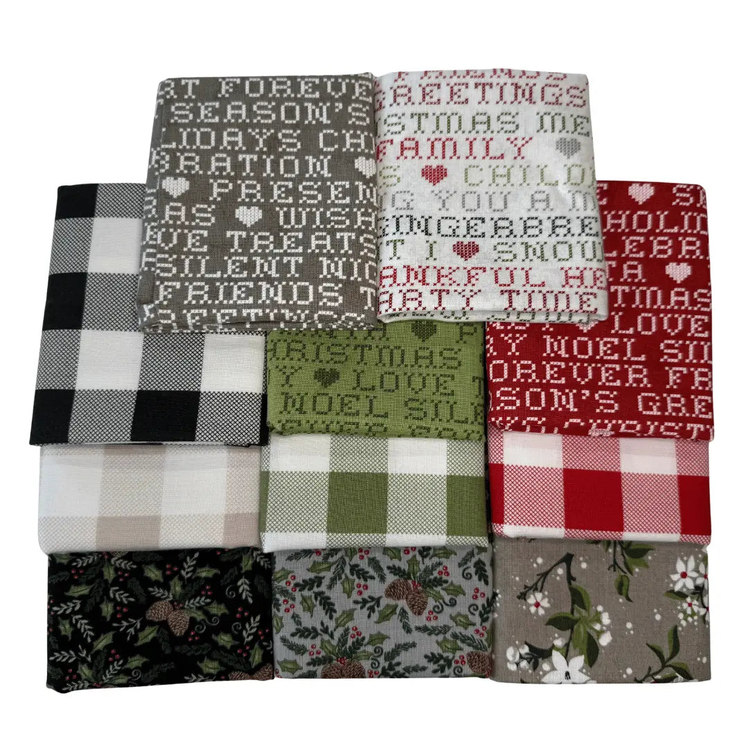 Hustle & Bustle Fat Quarter Bundle - Set of 11 - Prismatic Fiber Arts