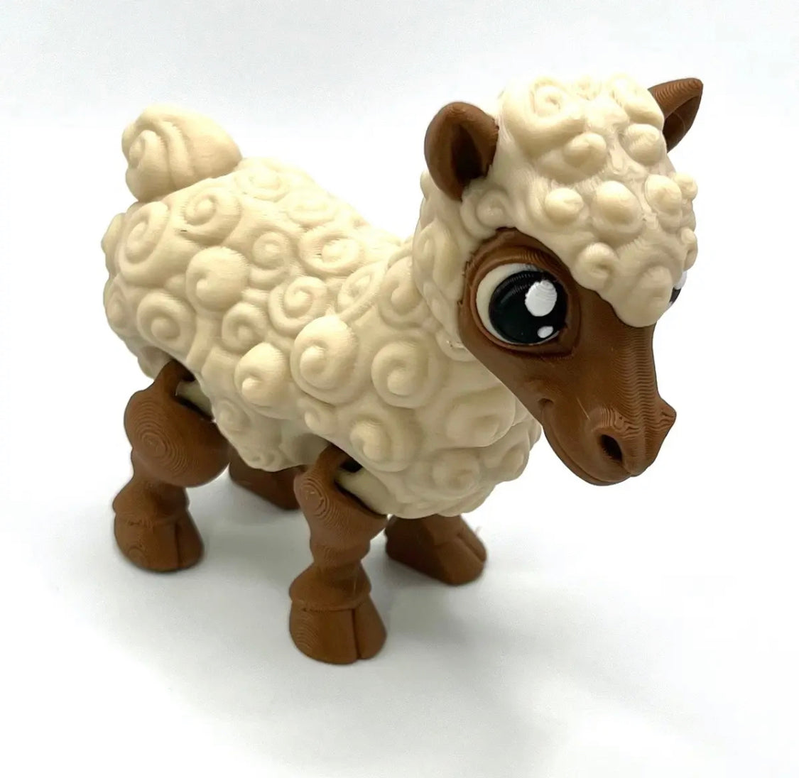 3D Printed Sheep - Prismatic Fiber Arts