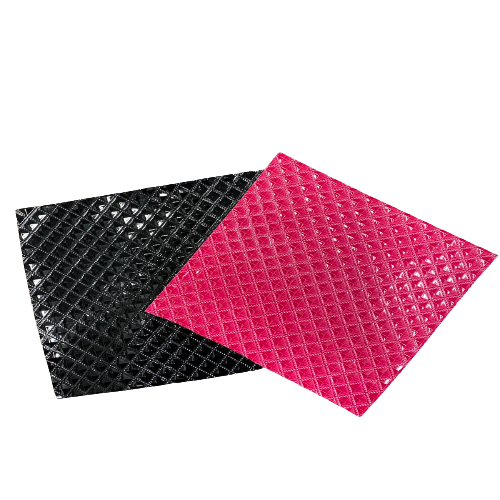 Diamond Embossed Vinyl Fabric - Prismatic Fiber Arts