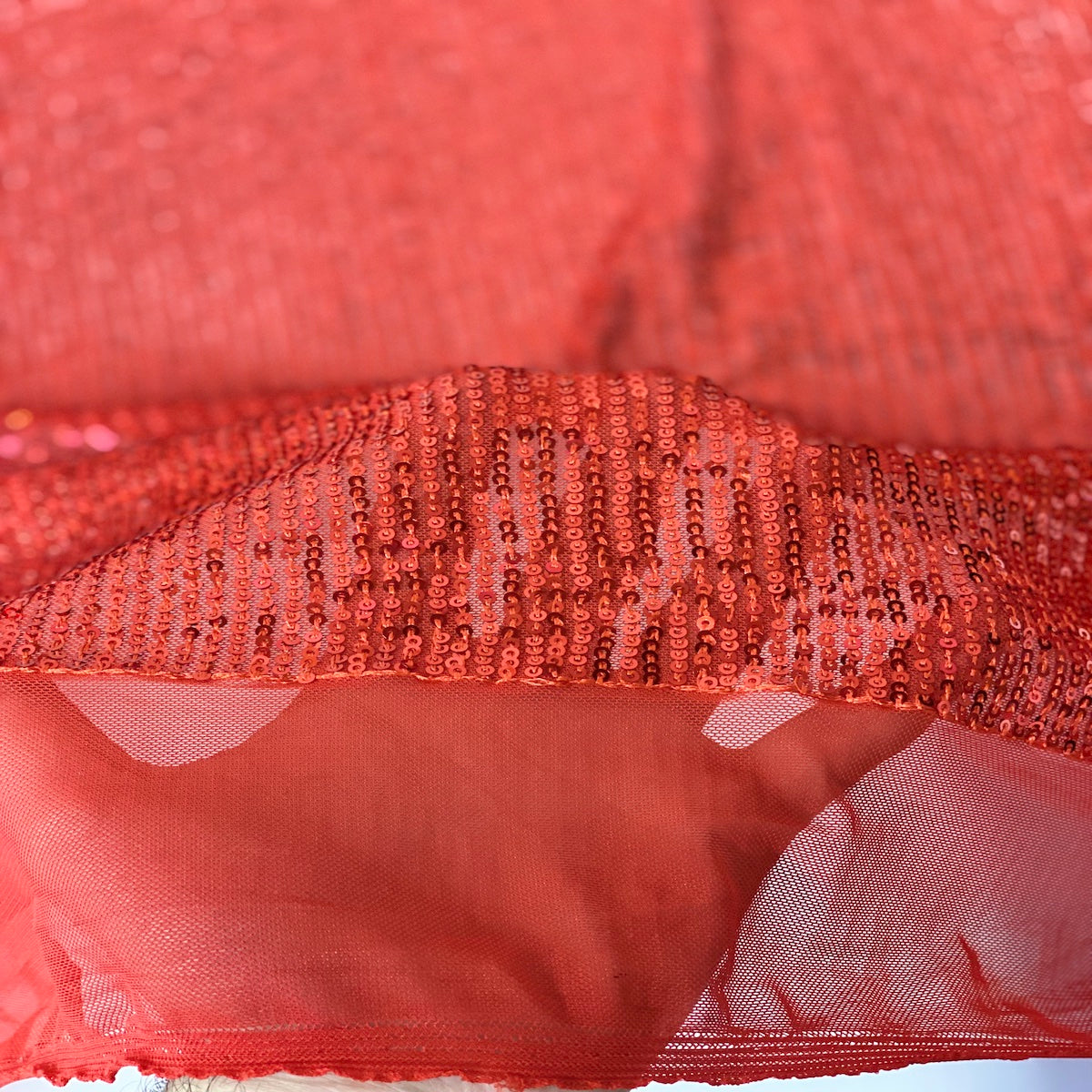 Mille Stripe Stretch Sequins Fabric - Prismatic Fiber Arts