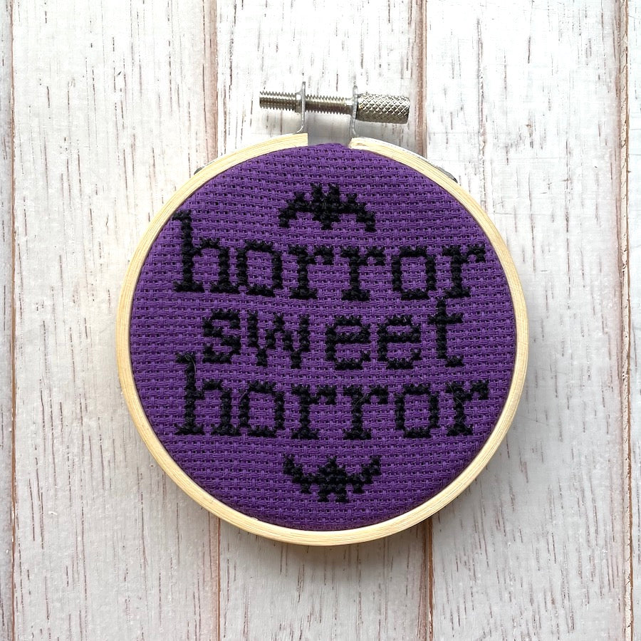 Horror Sweet Horror Cross Stitch Kit - Prismatic Fiber Arts