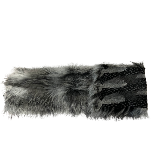 Wolf Faux Fur Fabric - Prismatic Fiber Arts