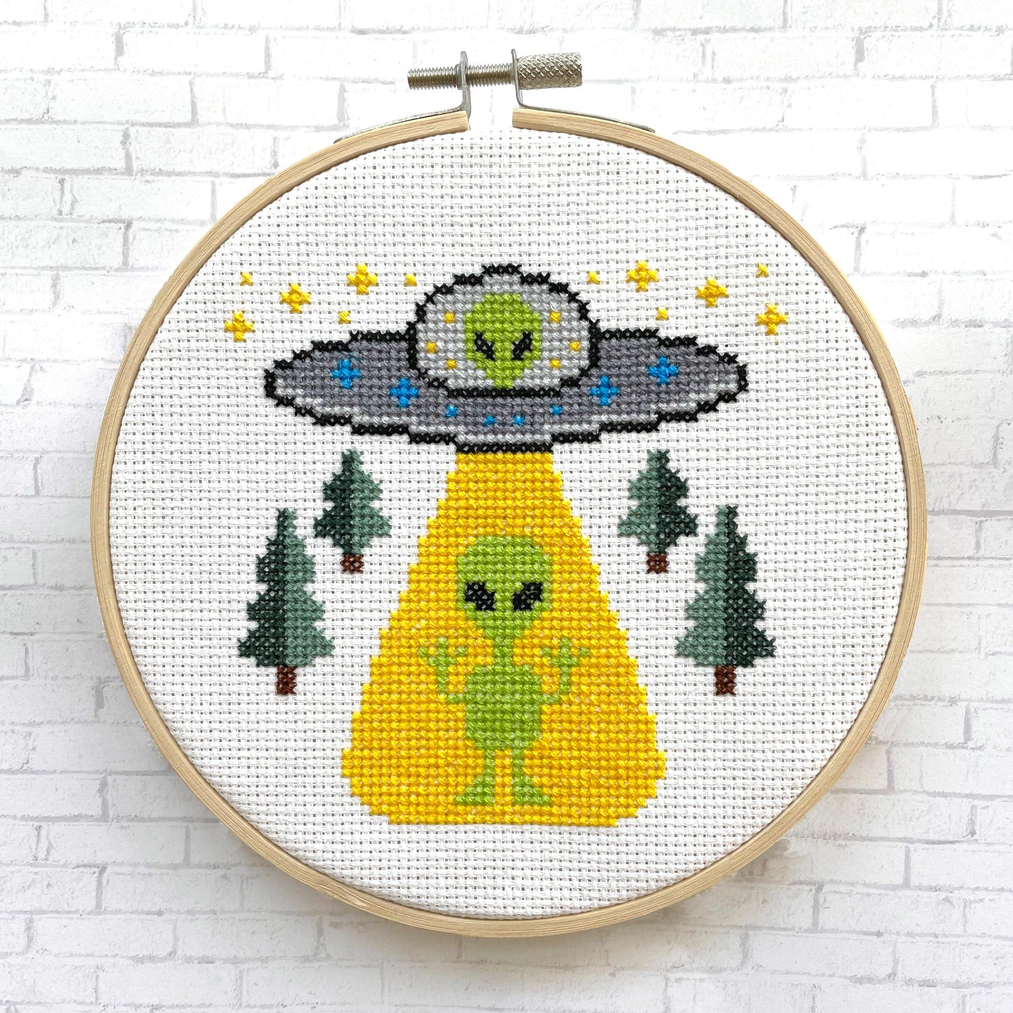 We Are Not Alone Cross Stitch Kit - Prismatic Fiber Arts