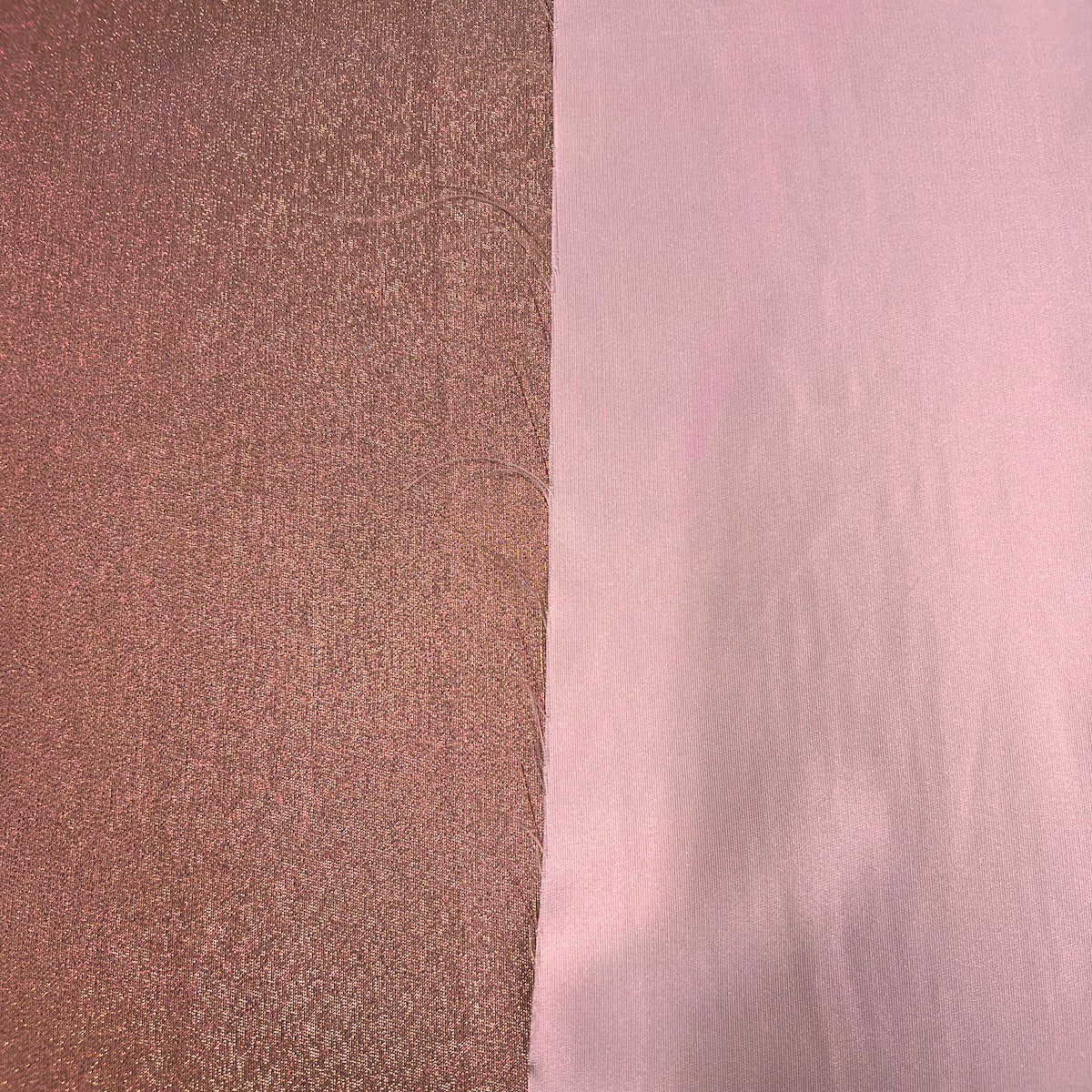 Iridescent Glitter Lurex Faux Satin Fabric - Prismatic Fiber Arts