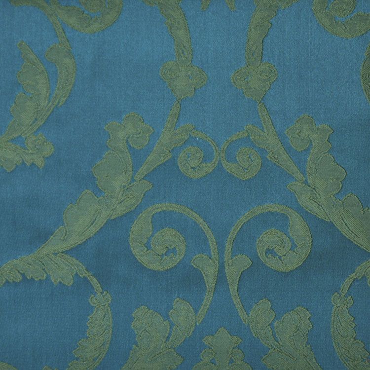 "Juliet Garden" Fabric (Teal color) - Prismatic Fiber Arts