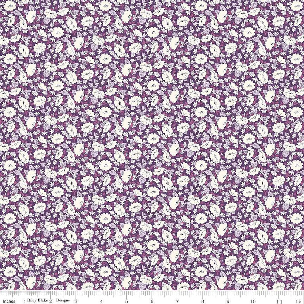Liberty Tudor Celebration Mayflower Meadow 01667445A 44"/45" Fabric Per Yard - Prismatic Fiber Arts