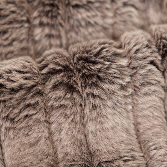 Luxe Cuddle Iced Vienna Chocolate 58"/60" Fabric per yard