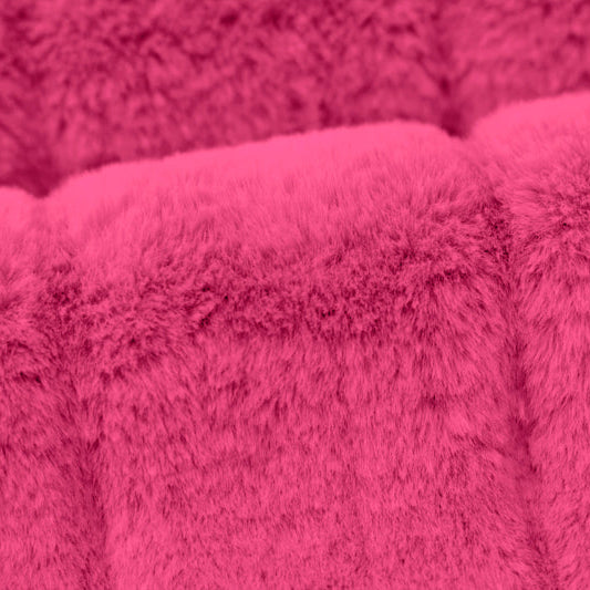 Luxe Cuddle Sydney Fuchsia 58"/60" Fabric per yard