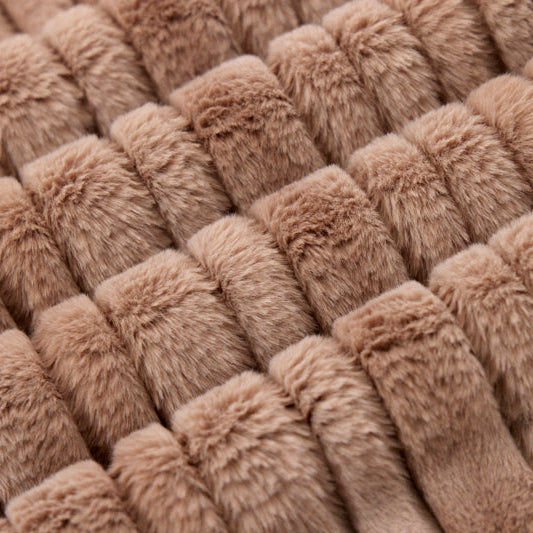 Luxe Cuddle Vienna Simply Taupe 58"/60" Fabric per yard