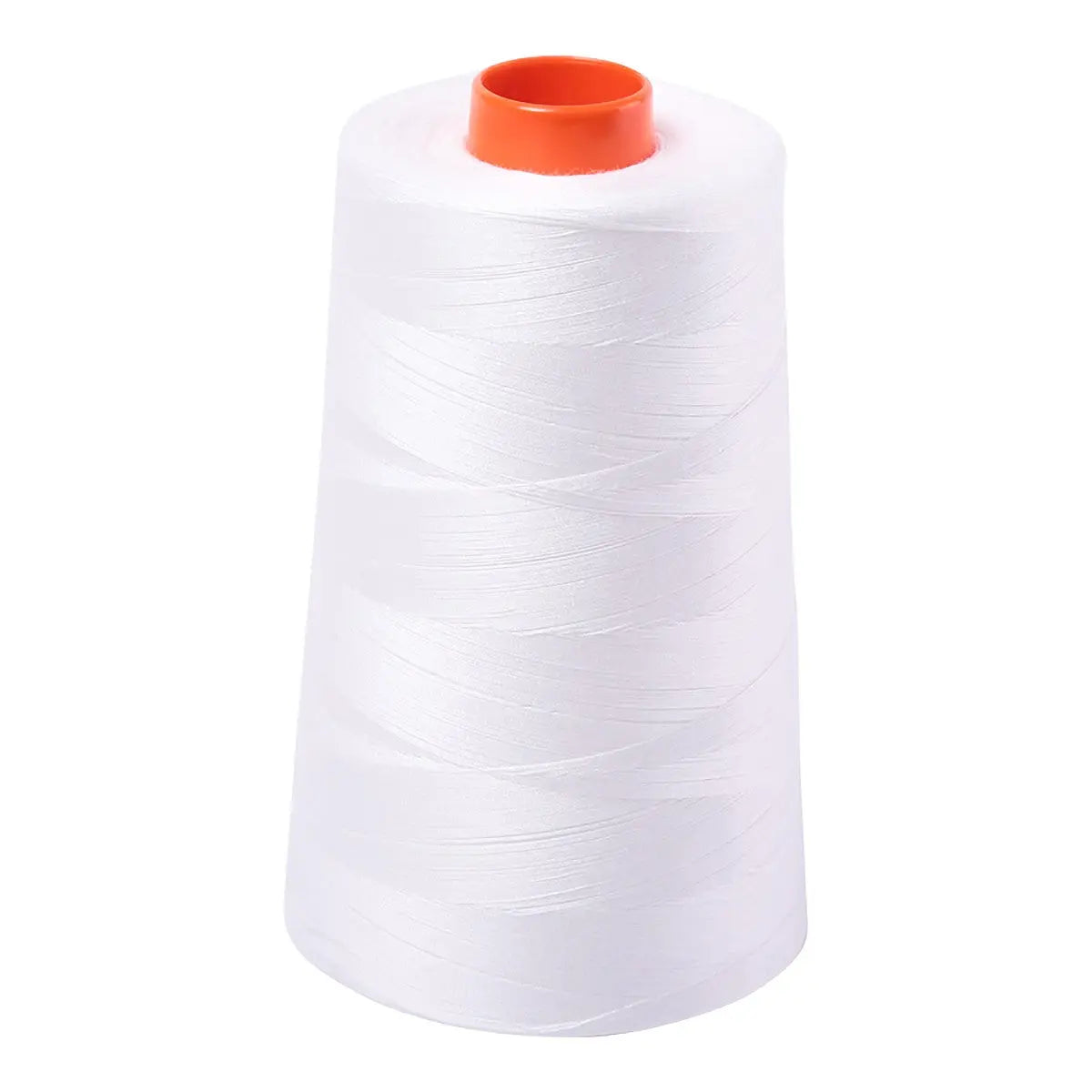 Mako Cotton Embroidery Thread 50wt 6452yds Natural White - Prismatic Fiber Arts