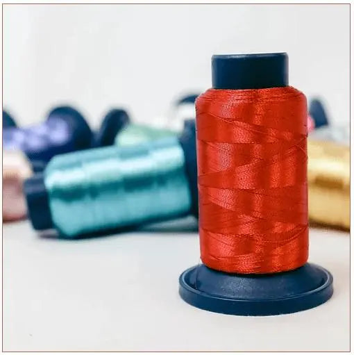 Metallic Thread 800M RED 43 - Prismatic Fiber Arts