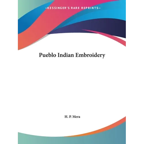 Pueblo Indian Embroidery