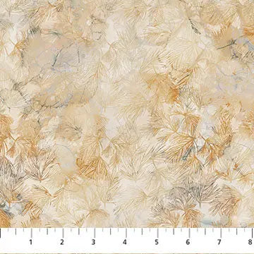 Natural Cream Fox Den Cotton Wideback Fabric per yard - Prismatic Fiber Arts