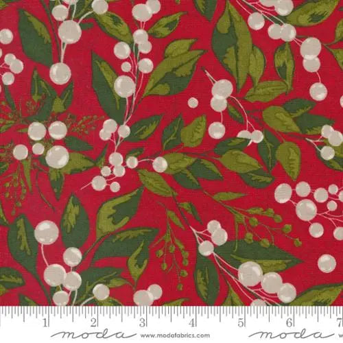 Pine Valley Berry Red 44"/45" Fabric Per Yard - Prismatic Fiber Arts