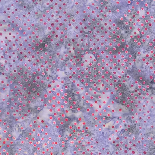 Purple Hyacinth Diamond Dots Cotton 44"/45" Fabric Per Yard - Prismatic Fiber Arts
