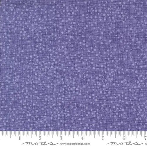 Periwinkle Superbloom Dotty Thatched 44"/45" Fabric Per Yard - Prismatic Fiber Arts