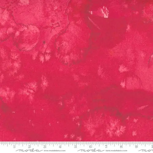Red Flow Basic Watercolor Painting 44"/45" Fabric Per Yard - Prismatic Fiber Arts